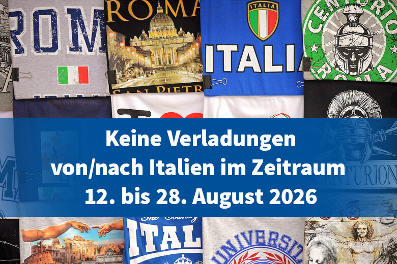 Urlaubs-/Ferienzeit in Italien